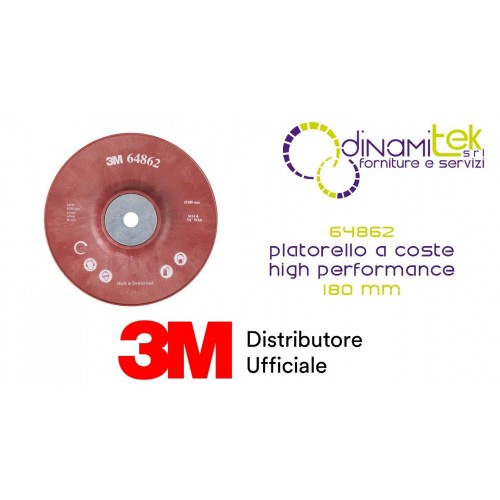 64862 PLATORELLO A COSTE HIGH PERFORMANCE 180 MM 3M™ Dinamitek 1