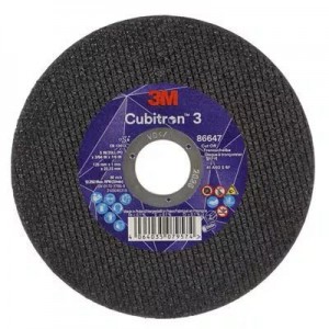 86647 T41 DISCO DA TAGLIO 60+ 125 MM X 1 MM X 22.23 MM EN 3M™ CUBITRON™ 3 cf 50 pz Dinamitek 2