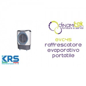 EVC45 RAFFRESCATORE EVAPORATIVO PORTATILE KRS Dinamitek 1