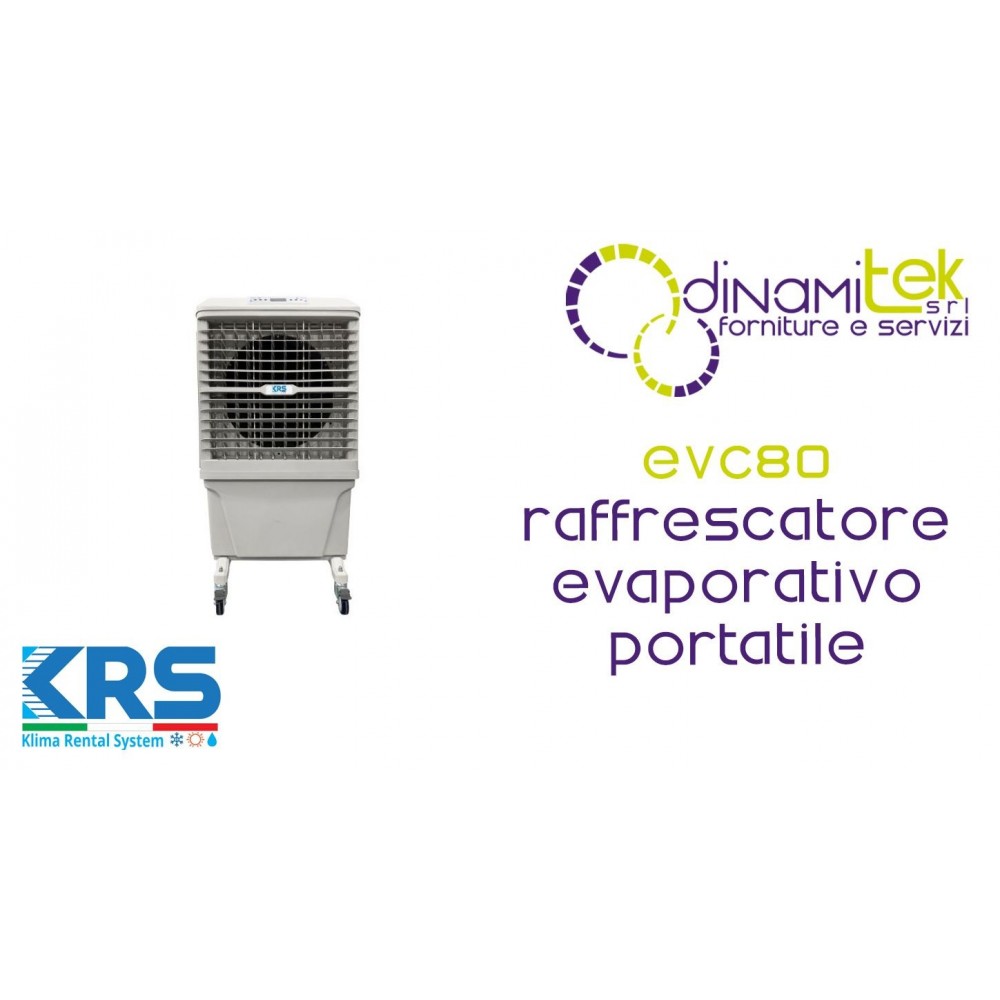EVC80 RAFFRESCATORE EVAPORATIVO PORTATILE KRS Dinamitek 1