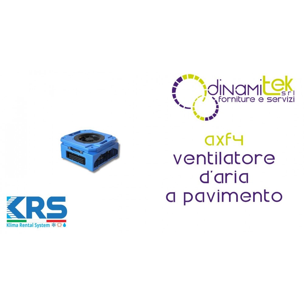 AXF4 VENTILATORE D'ARIA A PAVIMENTO KRS Dinamitek 1
