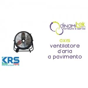 AX15 VENTILATORE D'ARIA A PAVIMENTO KRS Dinamitek 1