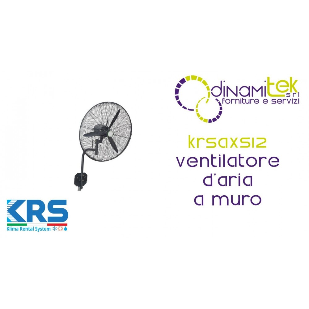 AXS12 VENTILATORE D'ARIA A MURO KRS Dinamitek 1