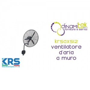 AXS12 VENTILATORE D'ARIA A MURO KRS Dinamitek 1