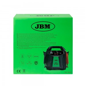 JBM 55020 AVVIATORE MULTIFUNZIONE PER VEICOLI 12V/24V 48.000MAH Dinamitek 6