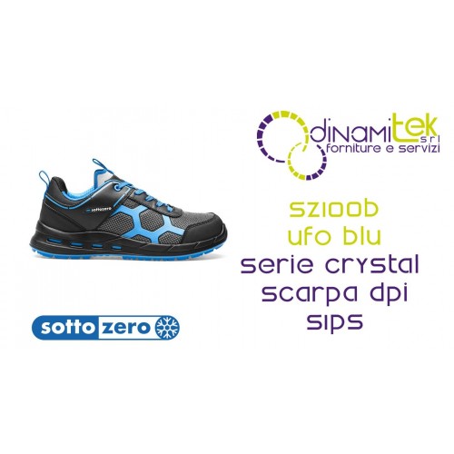 SOTTOZERO SZ100B UFO BLU SCARPA ANTINFORTUNISTICA S1PS Dinamitek 1