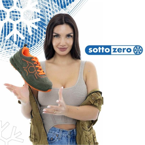 SOTTOZERO SZ100A UFO ARANCIO SCARPA ANTINFORTUNISTICA S1PS Dinamitek 2