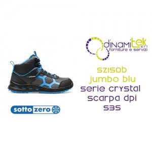 SOTTOZERO SZ150B JUMBO BLU SCARPA ANTINFORTUNISTICA ALTA S3S Dinamitek 1