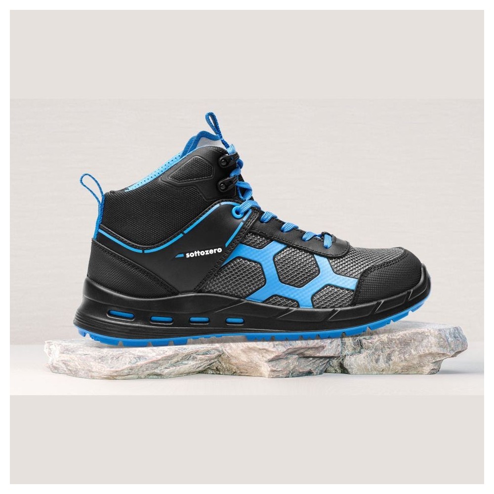 SOTTOZERO SZ150B JUMBO BLU SCARPA ANTINFORTUNISTICA ALTA S3S Dinamitek 7