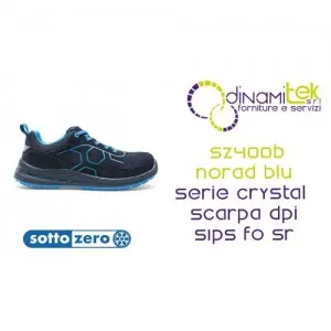 SOTTOZERO SZ400B NORAD BLU ROYAL  SCARPA ANTINFORTUNISTICA S1PS FO SR Dinamitek 1