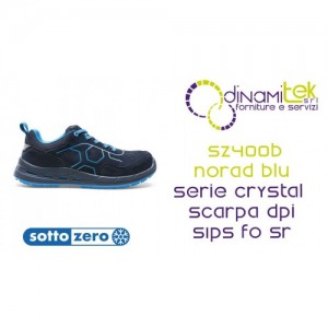 SOTTOZERO SZ400B NORAD BLU ROYAL  SCARPA ANTINFORTUNISTICA S1PS FO SR Dinamitek 1