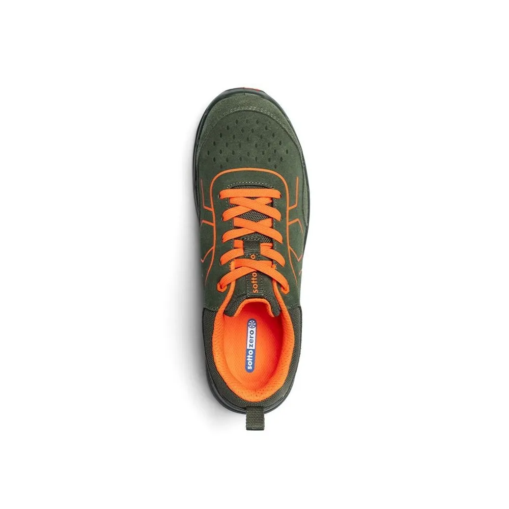 SOTTOZERO SZ400V NORAD VERDE ARANCIO SCARPA ANTINFORTUNISTICA S1PS FO SR Dinamitek 2