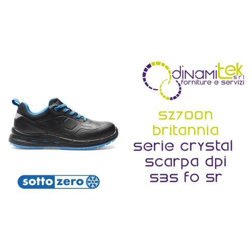 SOTTOZERO SZ700N BRITANNIA SCARPA ANTINFORTUNISTIC S3S FO SR Dinamitek 1
