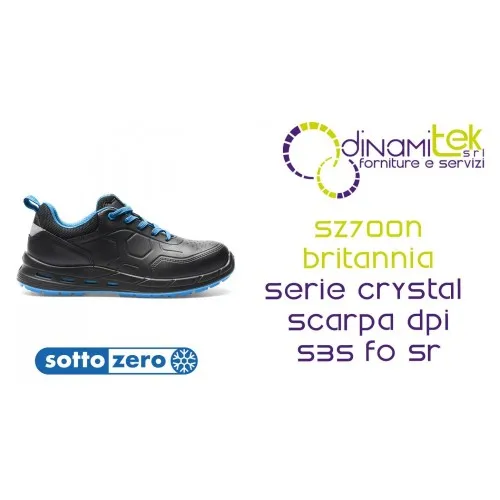SOTTOZERO SZ700N BRITANNIA SCARPA ANTINFORTUNISTIC S3S FO SR Dinamitek 1