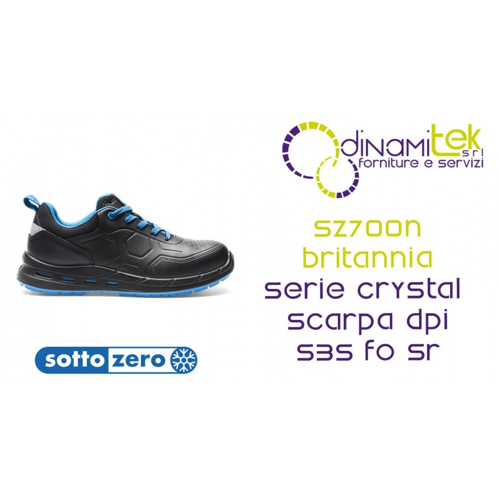 SOTTOZERO SZ700N BRITANNIA SCARPA ANTINFORTUNISTIC S3S FO SR Dinamitek 1