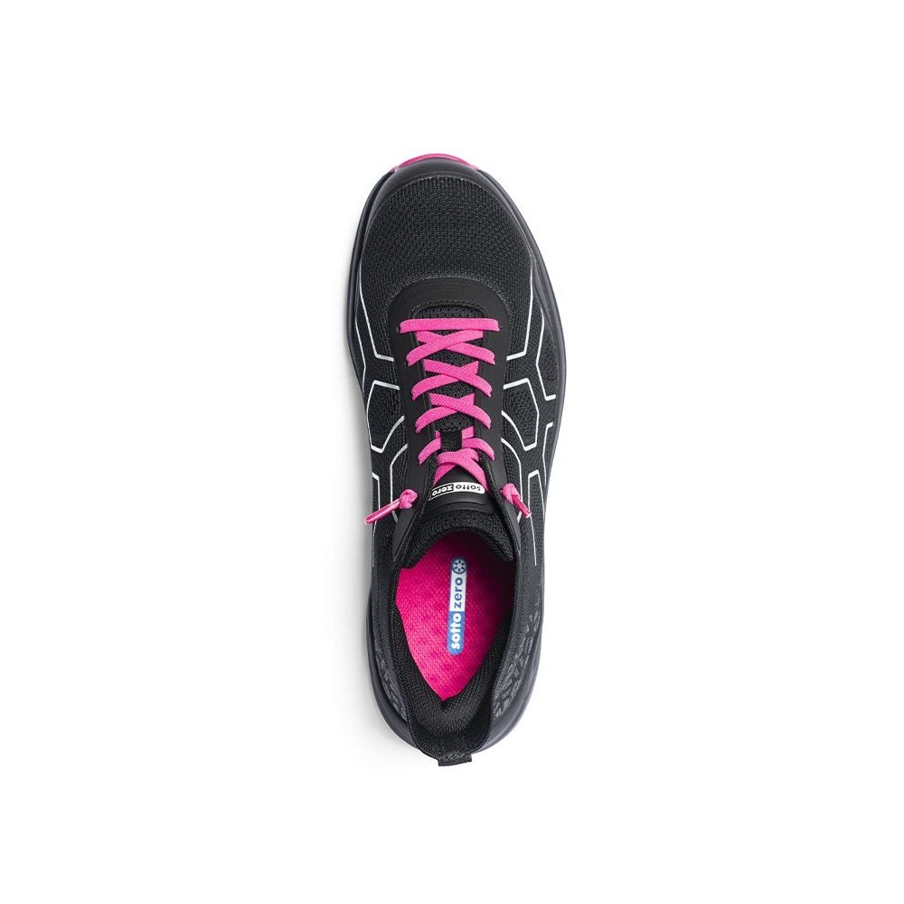 SOTTOZERO SZ555F ELETTRA NERA FUCSIA SCARPA ANTINFORTUNISTICA S1PS FO SR HRO Dinamitek 3