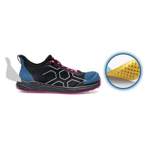 SOTTOZERO SZ555F ELETTRA NERA FUCSIA SCARPA ANTINFORTUNISTICA S1PS FO SR HRO Dinamitek 6