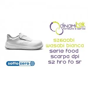 SOTTOZERO SZ600BI WASABI BIANCA SCARPA DPI ALIMENTARE S2 HRO FO SR Dinamitek 1