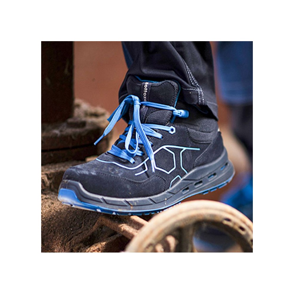 SOTTOZERO SZ450B DEFCON BLU ROYAL SCARPA ANTINFORTUNISTICA S1PS FO SR ALTA Dinamitek 4