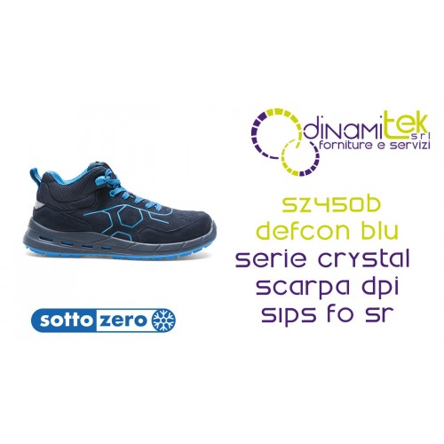 SZ450B DEFCON ROYAL BLUE SAFETY SHOE S1PS FO SR..