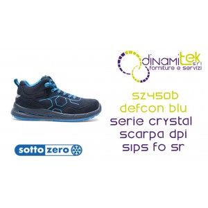 SOTTOZERO SZ450B DEFCON BLU ROYAL SCARPA ANTINFORTUNISTICA S1PS FO SR ALTA Dinamitek 1