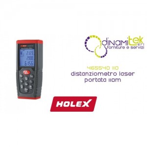 HOLEX 465540 110 DISTANZIOMETRO LASER PORTATA 110M Dinamitek 1