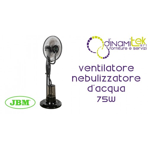 JBM 54125 VENTILATORE NEBULIZZATORE D'ACQUA 75W Dinamitek 1