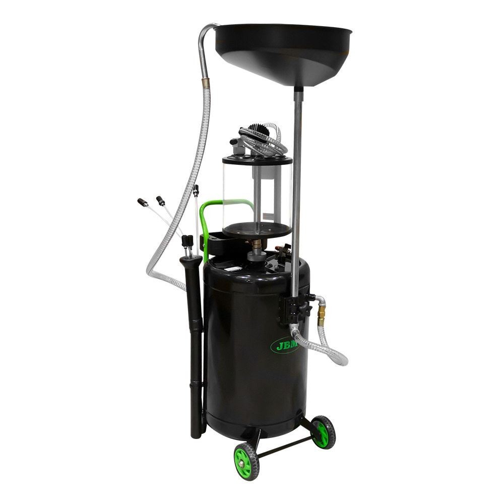 JBM 53874 RACCOGLITORE DI OLIO 90L CON SISTEMA DI ASPIRAZIONE Dinamitek 2