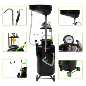 JBM 53874 RACCOGLITORE DI OLIO 90L CON SISTEMA DI ASPIRAZIONE Dinamitek 3