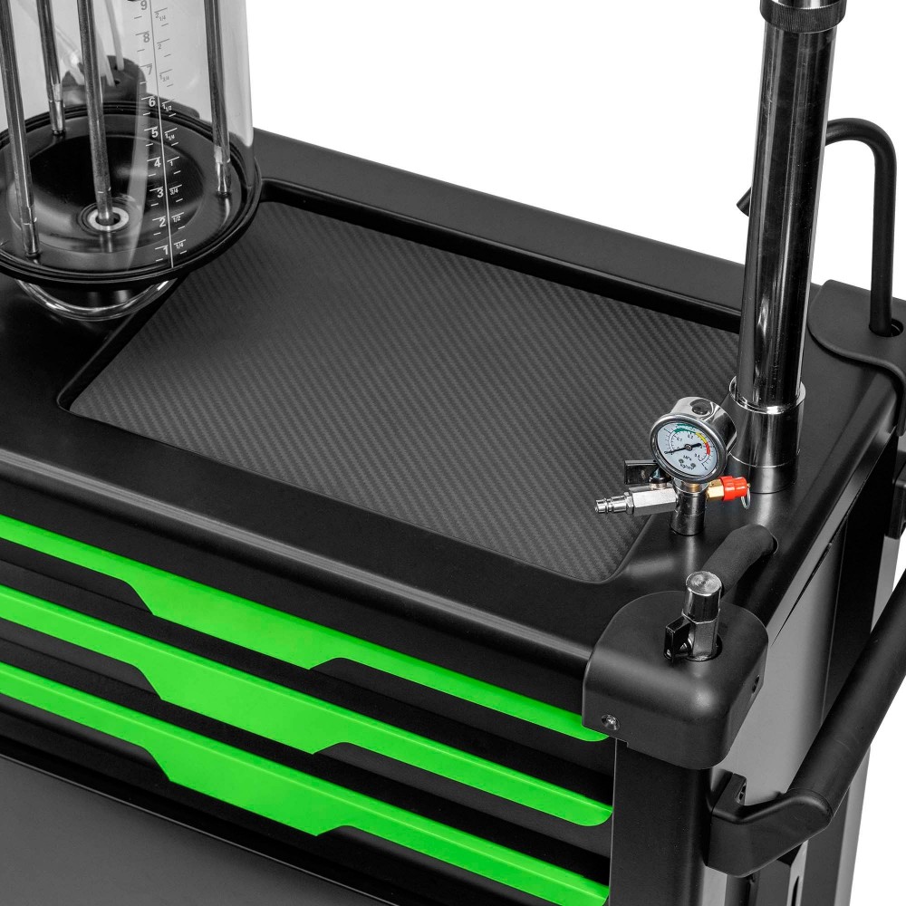 JBM 55049 CARRELLO RACCOGLITORE D'OLIO CON ASPIRAZIONE E CASSETTI Dinamitek 4