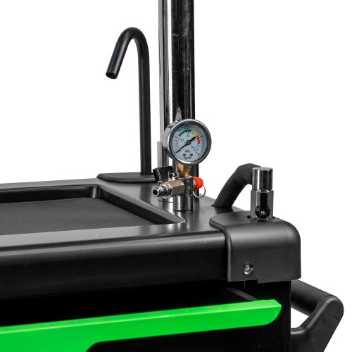 JBM 55049 CARRELLO RACCOGLITORE D'OLIO CON ASPIRAZIONE E CASSETTI Dinamitek 6
