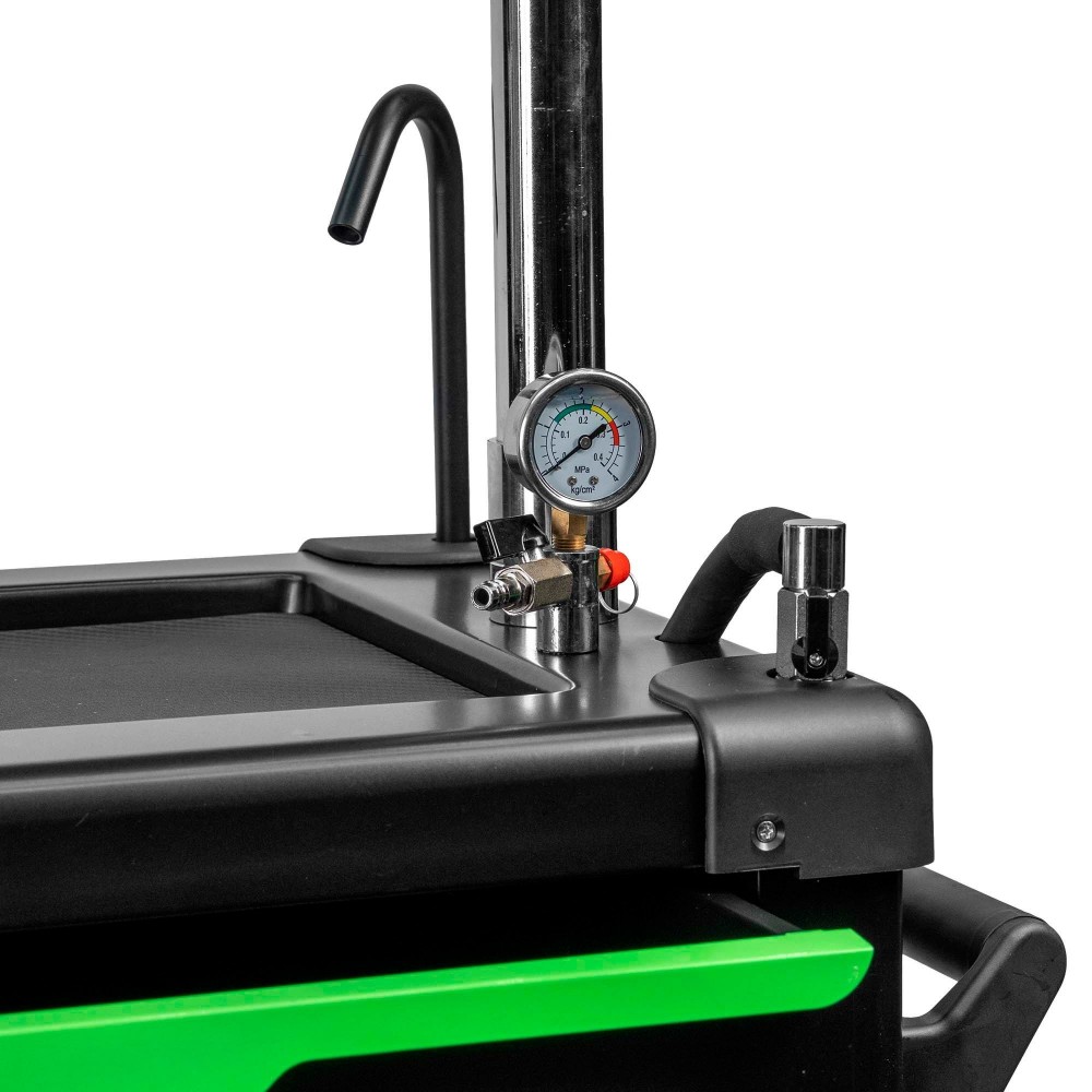 JBM 55049 CARRELLO RACCOGLITORE D'OLIO CON ASPIRAZIONE E CASSETTI Dinamitek 6