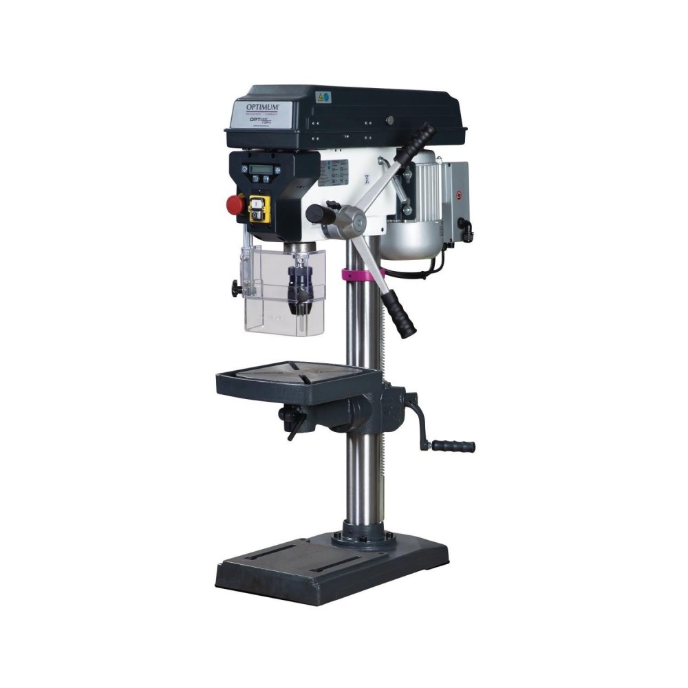 OPTIMUM 058OP3020 TRAPANO DA BANCO MODELLO D 23PRO FORATURA MAX d 25 mm 750W Dinamitek 2