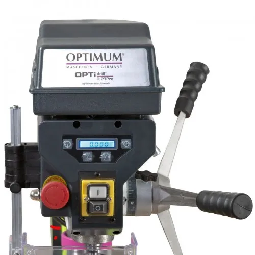OPTIMUM 058OP3020 TRAPANO DA BANCO MODELLO D 23PRO FORATURA MAX d 25 mm 750W Dinamitek 5