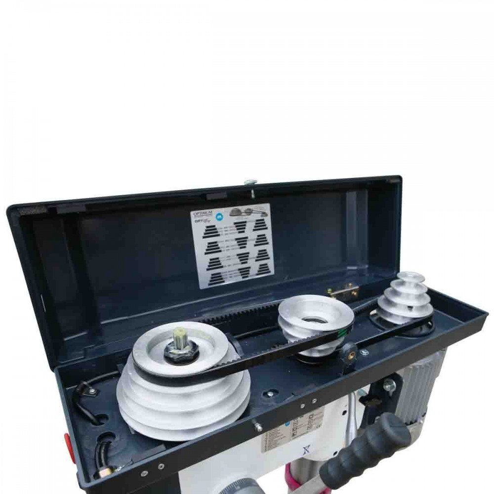 OPTIMUM 3191047 TRAPANO A COLONNA MODELLO DQ 25 FORATURA MAX d 25 mm 750W Dinamitek 3