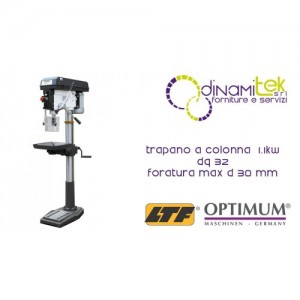 OPTIMUM 3191049 TRAPANO A COLONNA MODELLO DQ 32 FORATURA MAX d 30 mm 1