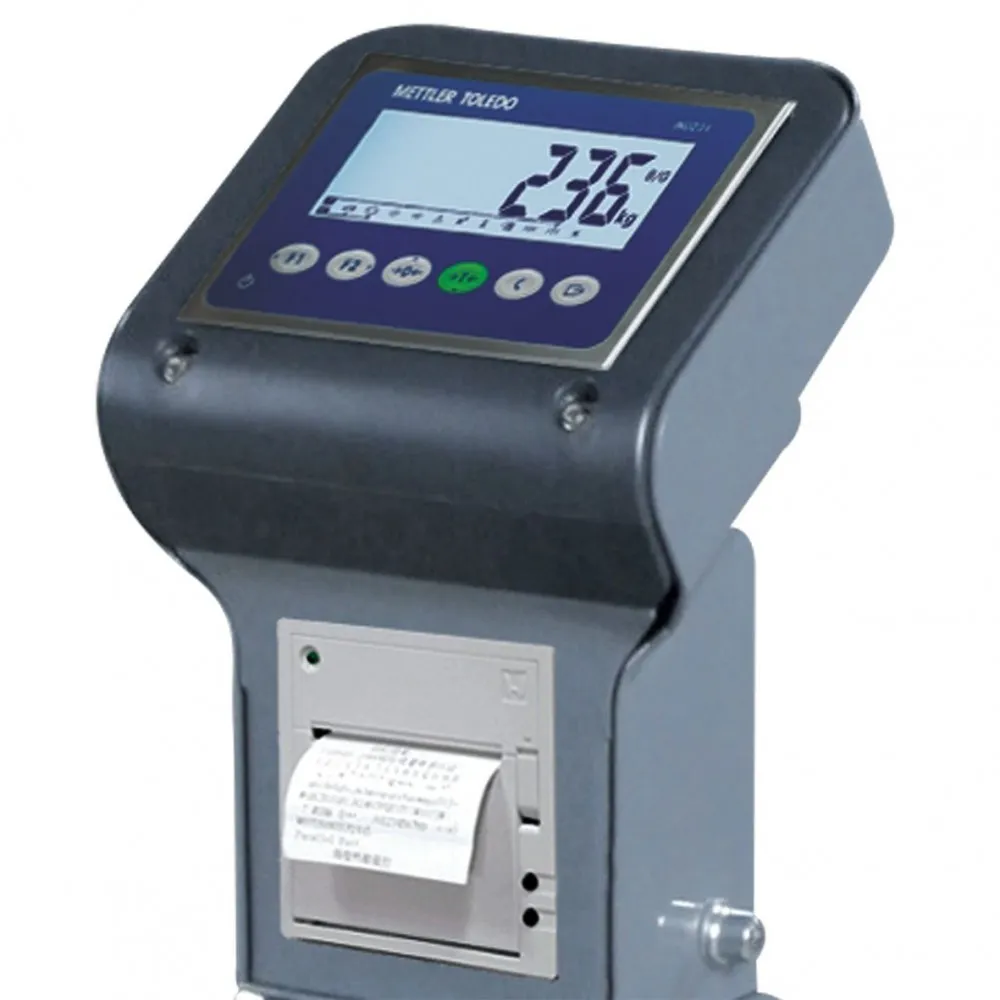 PHW 2000 WP TRANSPALLET MANUALE 2T CON BILANCIA ELETTRONICA STAMPANTE INCLUSA UNICRAFT Dinamitek 3