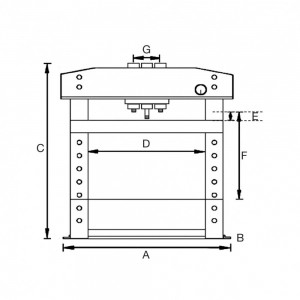 WPP 10 TE PRESSA IDRAULICA FORZA DI COMPRESSIONE 10 T UNICRAFT Dinamitek 3.jpg