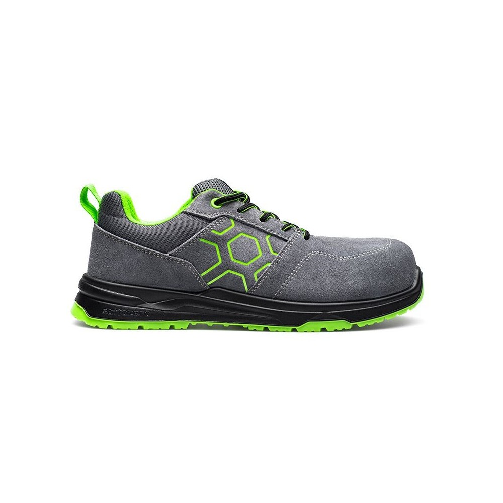 SOTTOZERO SZ800G CANTIERE GRIGIO VERDE SCARPA DPI EDILIZIA S1PS SR FO Dinamitek 2