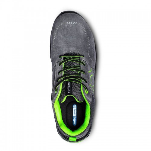 SOTTOZERO SZ800G CANTIERE GRIGIO VERDE SCARPA DPI EDILIZIA S1PS SR FO Dinamitek 3