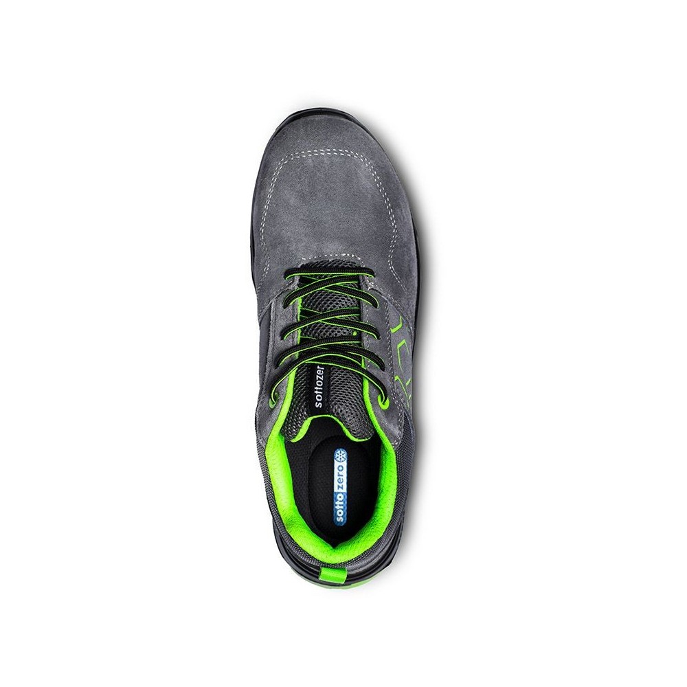 SOTTOZERO SZ800G CANTIERE GRIGIO VERDE SCARPA DPI EDILIZIA S1PS SR FO Dinamitek 3