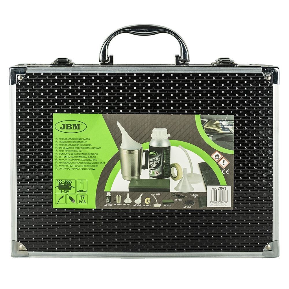 JBM 53673 KIT DI RIPRISTINO FANALI A POLIMERO LIQUIDO Dinamitek 4