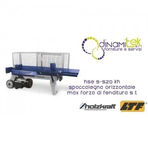 HOLZKRAFT HSE 5-520 KH SPACCALEGNA ORIZZONTALE MAX FORZA DI FENDITURA 5 T Dinamitek 1