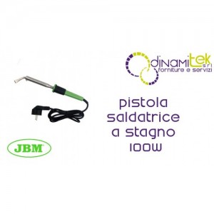 JBM 53111 PISTOLA SALDATRICE A STAGNO 100W Dinamitek 1
