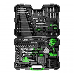 JBM 54863 VALIGETTA UTENSILI CON AVVITATORE AD IMPULSI BRUSHLESS 800Nm A BATTERIA Dinamitek 3