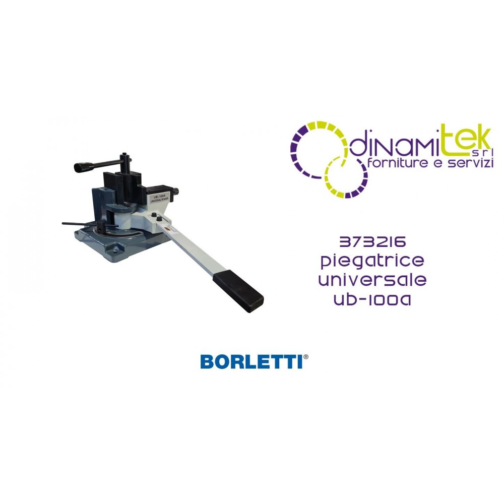 BORLETTI 373216 PIEGATRICE UNIVERSALE UB-100A LTF Dinamitek 1