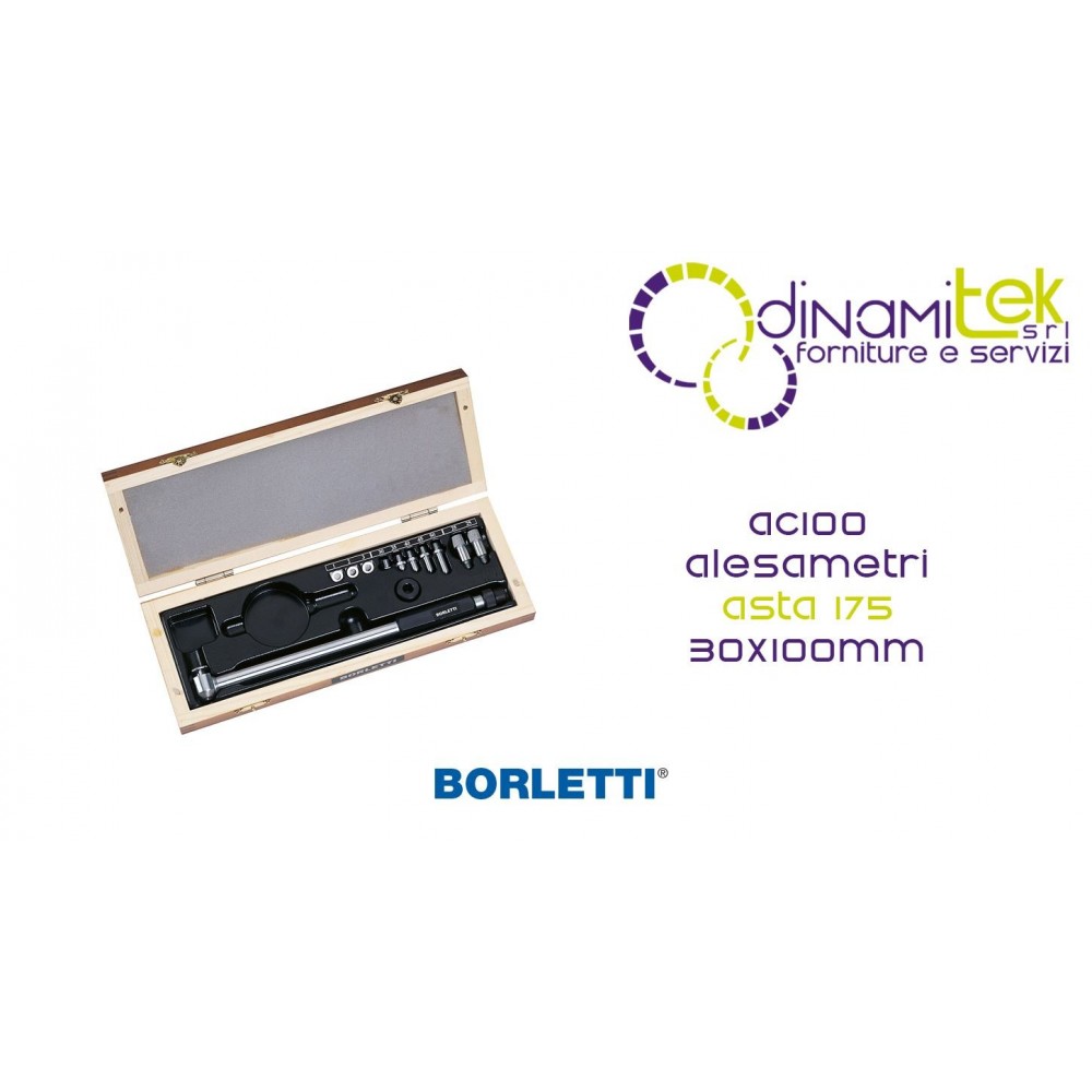 BORLETTI ALESAMETRI ASTA 175 30X100MM Dinamitek 1