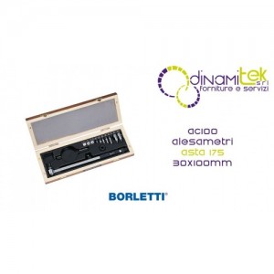 BORLETTI ALESAMETRI ASTA 175 30X100MM Dinamitek 1