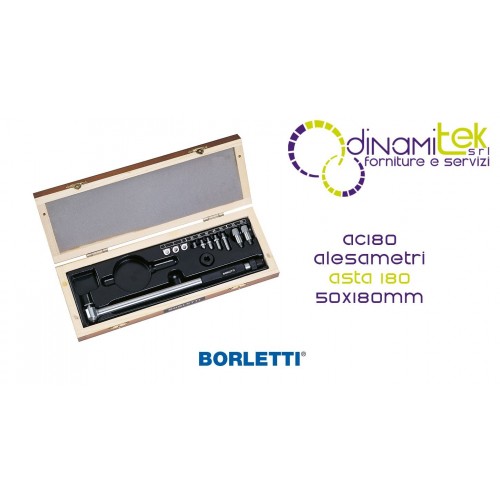 BORLETTI ALESAMETRO ASTA 180 50X180MM Dinamitek 1