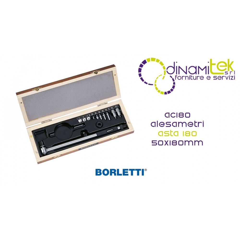 BORLETTI ALESAMETRO ASTA 180 50X180MM Dinamitek 1